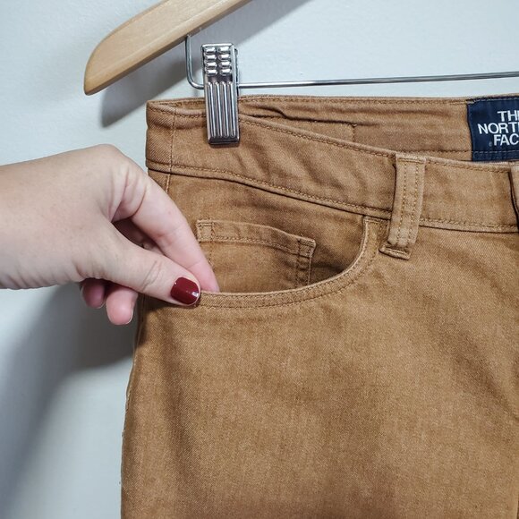 THE NORTH FACE Tungsted Pants Slim Leg Stretch Mid-Rise Terracotta Women 4 x 28" - Picture 2 of 13